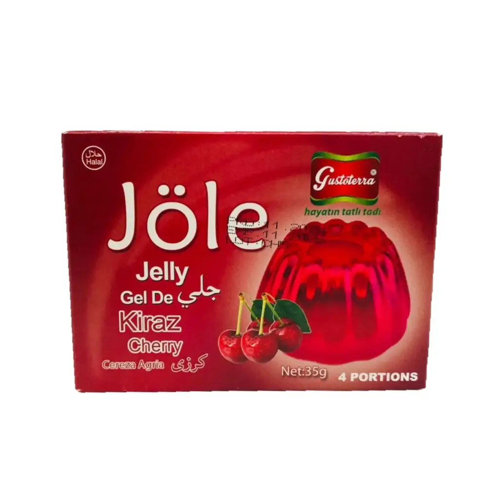 GELATINA GUSTOTERRA JOLE CEREZA 35g