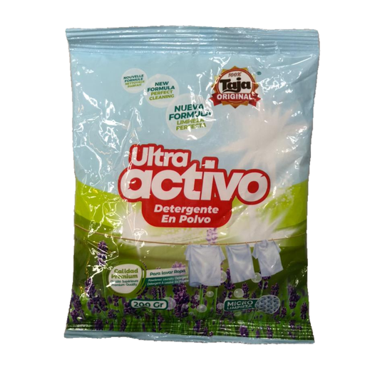 [AS481] JABON EN POLVO ULTRA ACTIVO 200g