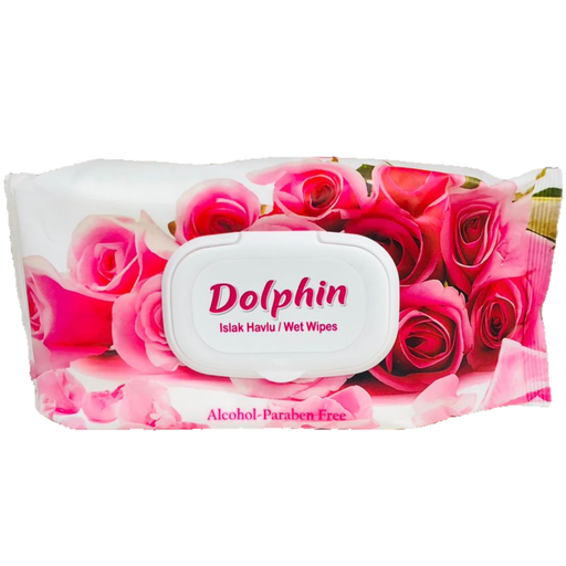 [AS453] TOALLITA HUMEDA DOLPHIN ROSE