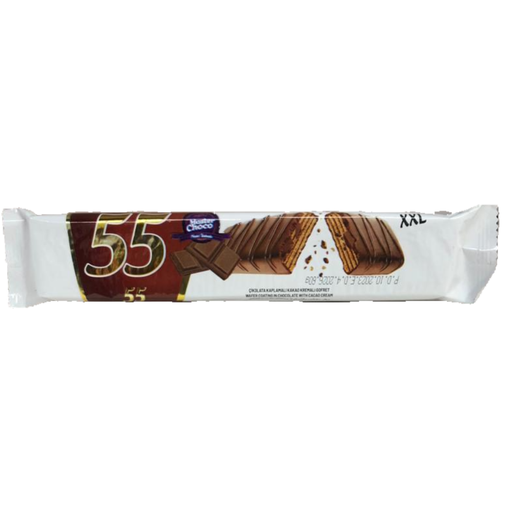 [AW471] WAFER XXL 55 CHOCO/AVELLANA 75g DISPLAY