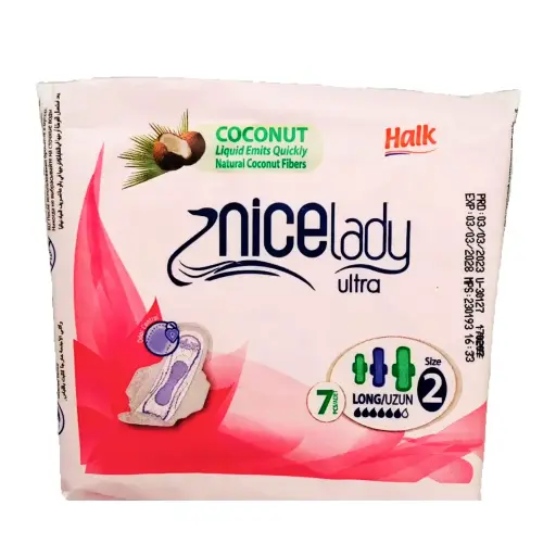 [RC621] TOALLAS SANITARIAS NICELADY ALAS LARGA